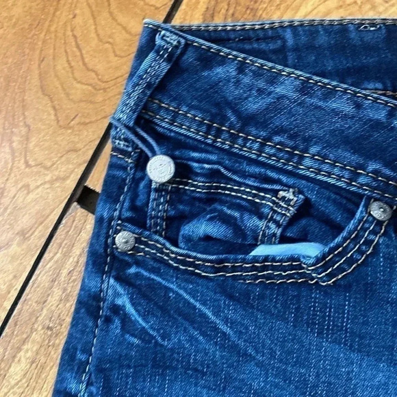 Silver suki skinny crop jeans - Picture 3 of 7